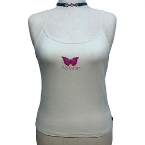 Levi's NWT Cream Tank Top Women XXL *Pls See Description*